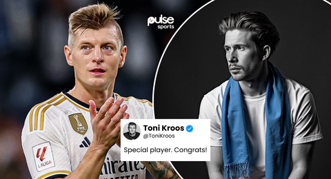 From one genius to another - Real Madrid icon congratulates Kevin De Bruyne after announcing exit from Man City