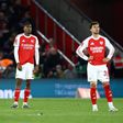 Arsenal players frustrated || imago