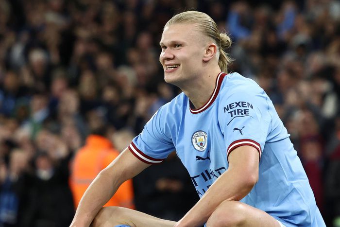 Erling Haaland of Manchester City.