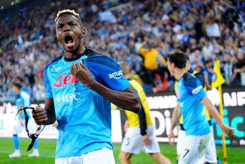 Victor Osimhen scored the goal that gave Napoli their first Scudetto title since 1990