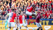 UEFA Conference League: Fantastic Olayinka inspires Slavia Prague