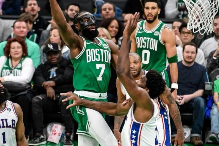 The 76ers failed to repeat their victory from Game 1, when they defeated the Celtics on the road,