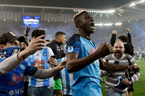 Victor Osimhen earns praises on social media following Napoli's historic Scudetto win