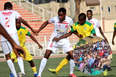 5000 fans watch as Kano Pillars and Kwankwasiya battle in Nigeria's 3rd Division