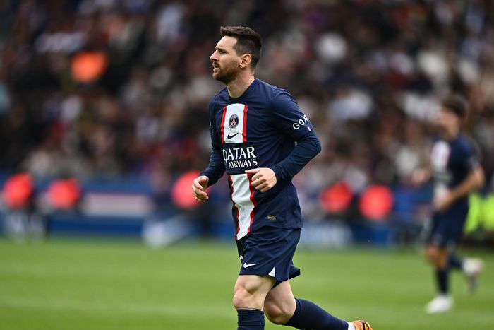 Lionel Messi of PSG.