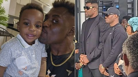 Francis Ngannou: 'He left like a King' - Cameroon MMA star says final farewell to son Kobe