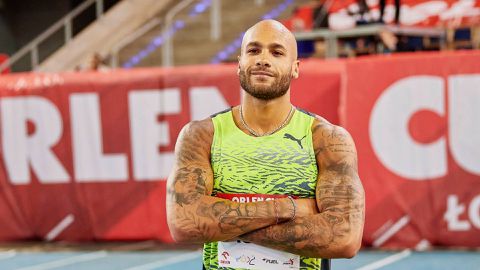 Olympic champion Marcell Jacobs thriving after relocating to the US