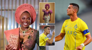 Married Nigerian actress 'desperate' to go on a date with Cristiano Ronaldo