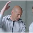 Zinedine Zidane and David Beckham in the Adidas video.