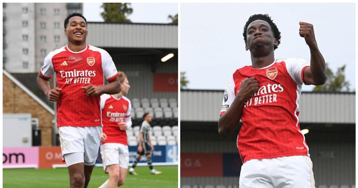 Nigerian youngsters help Arsenal destroy Manchester United in PL2 ...