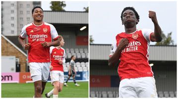 Nigerian youngsters help Arsenal destroy Manchester United in PL2