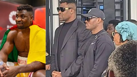 Kamaru Usman: Nigerian Nightmare attends funeral as Francis Ngannou buries son Kobe