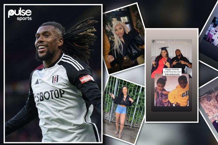 Alex Iwobi's sister sends him throwback photo