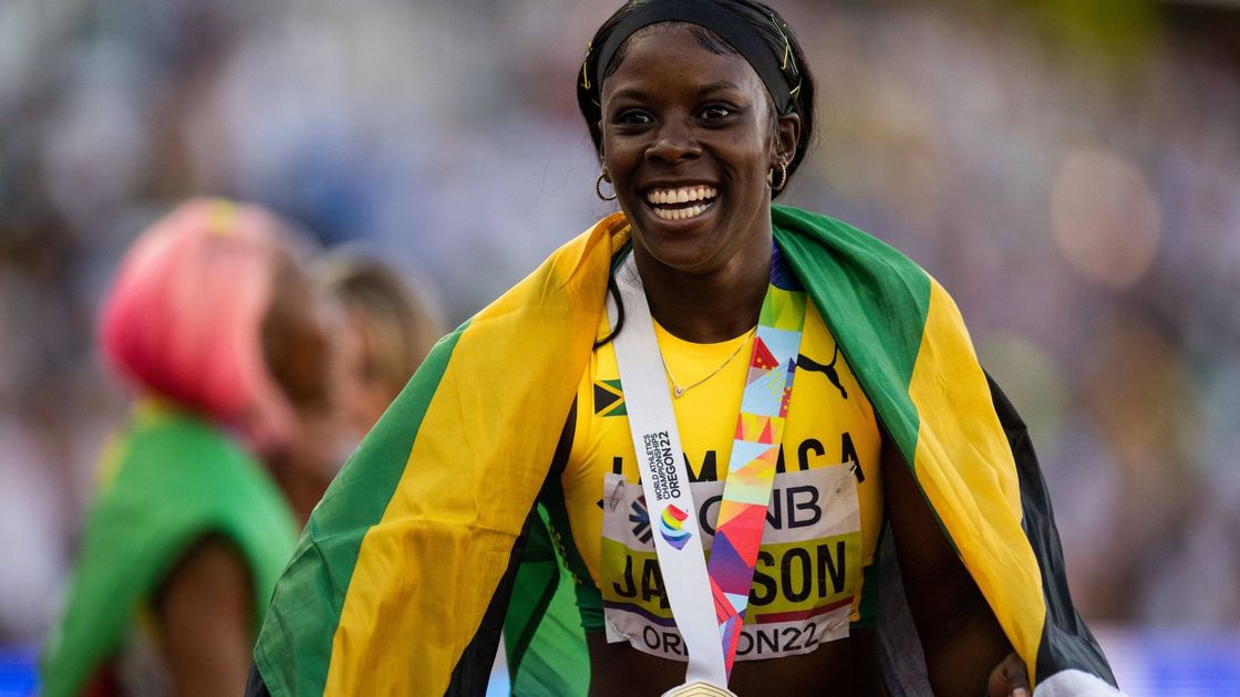 Shericka Jackson's mindset heading to Paris 2024 Olympics following