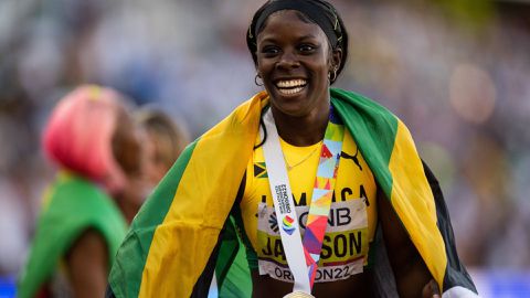 Shericka Jackson's mindset heading to Paris 2024 Olympics following costly mistake at Tokyo 2020 Olympics