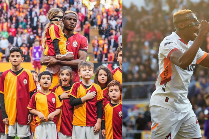 Victor Osimhen is well loved by Galatasaray fans || Image credit: Imago