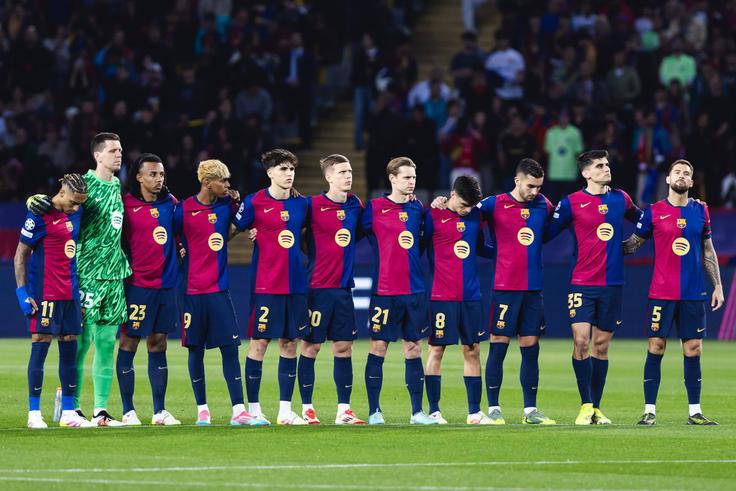 Barcelona players