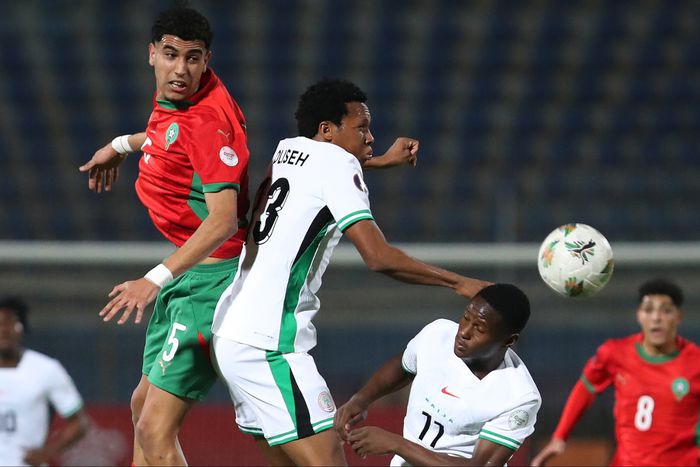 The Flying Eagles of Nigeria were held to a 0-0 draw by Morocco in their 2nd U-20 AFCON group game.
