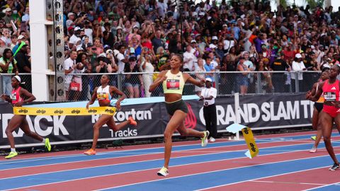 Gabby Thomas Loses $100k Grand Slam Prize by Just One Point to American Rival Melissa Jefferson