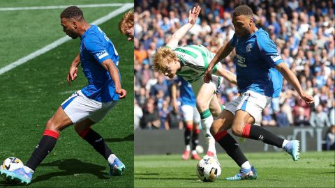 Cyriel Dessers: Super Eagles star on target for Rangers against Celtic