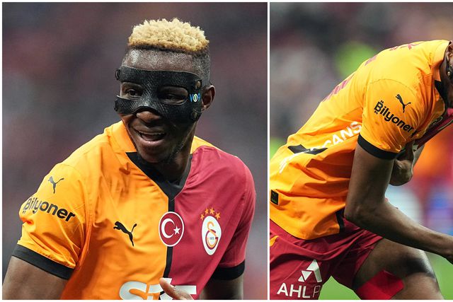 Nigerian superstar Victor Osimhen after his latest heroics for Galatasaray.