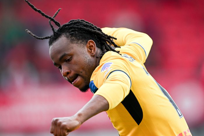 Ademola Lookman celebrates scoring against Monza | Imago