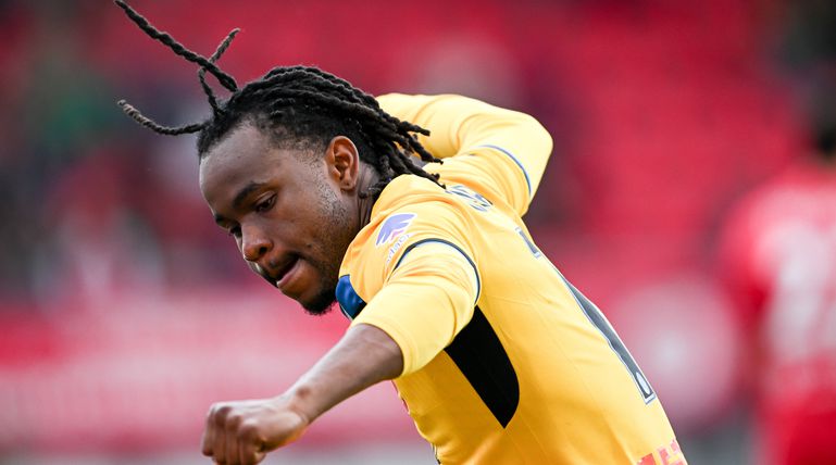 Ademola Lookman celebrates scoring against Monza | Imago