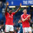 Chelsea vs Ntt'm Forest: Taiwo Awoniyi highlights people responsible for beating Blues