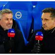 Neville and Carragher go at each other
