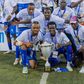 Rayon Sport players celebrating winning the 2023 Peace Cup.