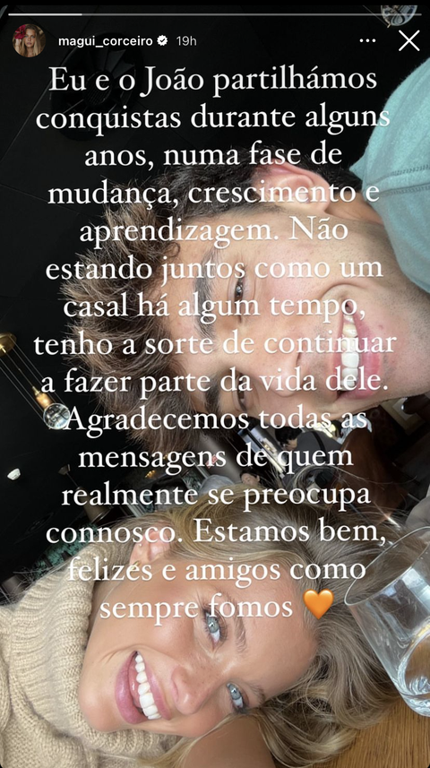 Margarida Corceiro announces breakup from Joao Felix