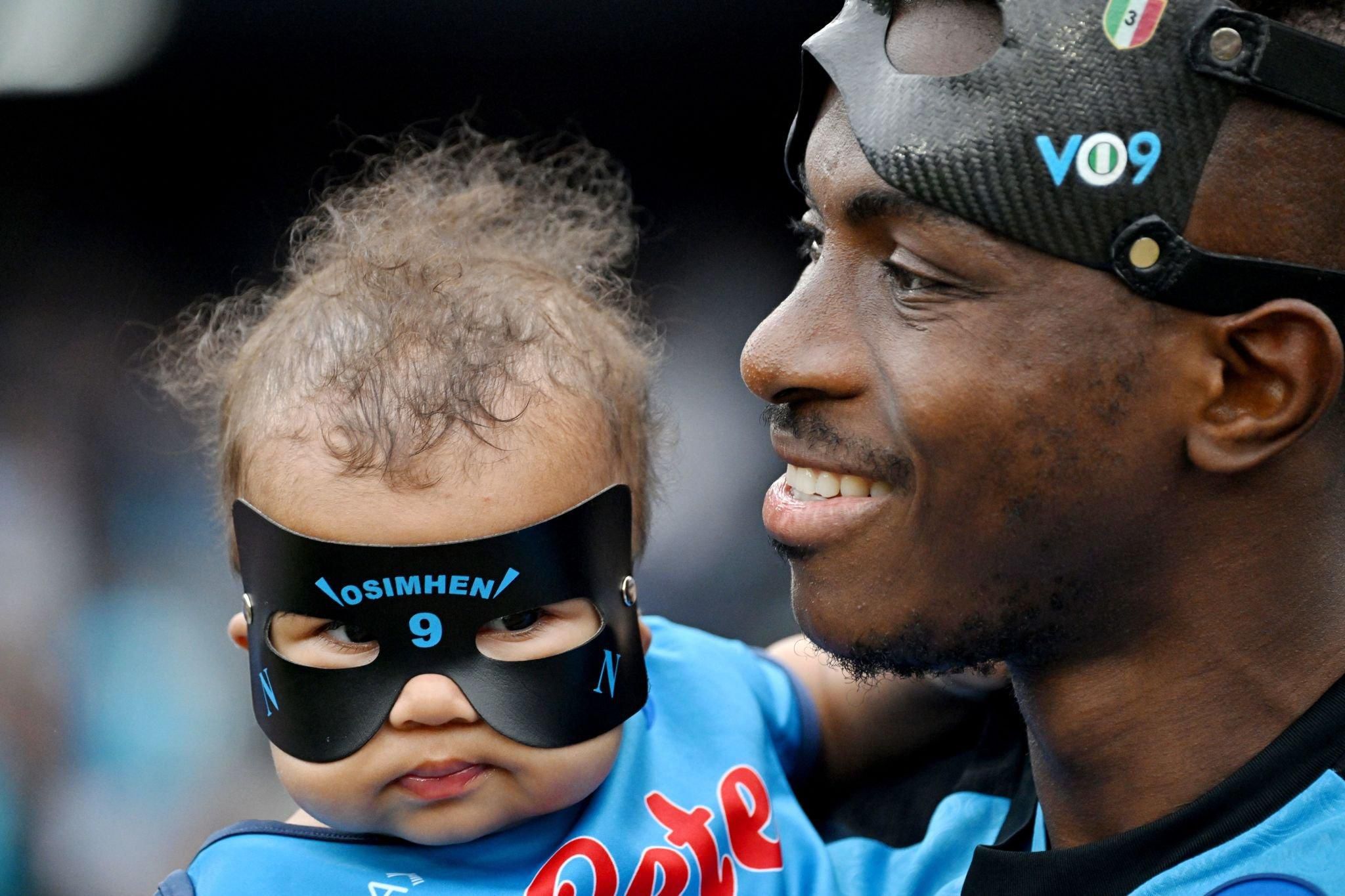 Victor Osimhen: Napoli Striker Shows Off Adorable Daughter Hailey To ...