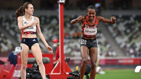 Close rivals hail record breaking Faith Kipyegon's exploits in Florence