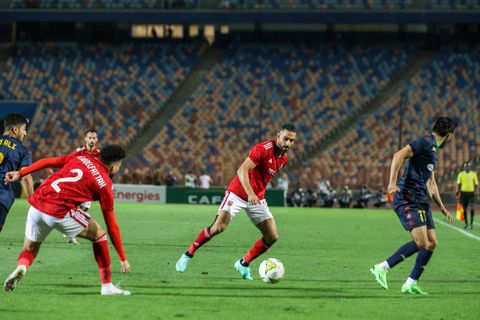 Al-Ahly v Tunisia s Esperance - Semi-final CAF Champions League (17) Amr El-Solia of Al-Ahly