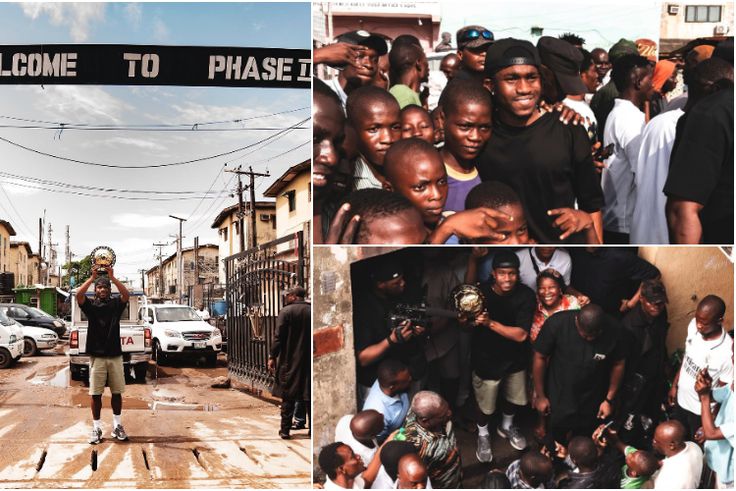 Important for me to bring CAF award back home - Ademola Lookman on Lagos visit