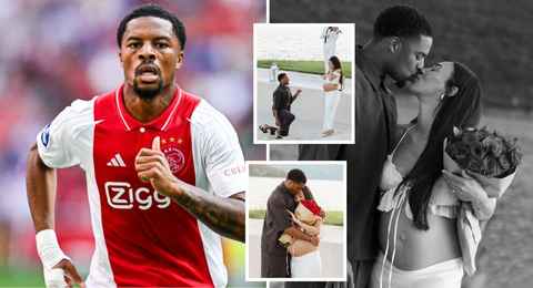 Chuba Akpom: Super Eagles hopeful proposes pregnant girlfriend who is Maya Jama’s make-up artist