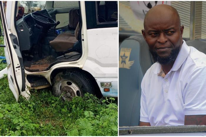 Super Eagles legend Finidi George, Rivers United survive road accident — Club confirms minor injuries