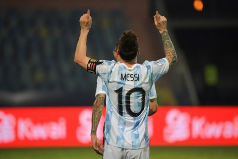 Messi stars as Argentina set up Colombia Copa semi-final