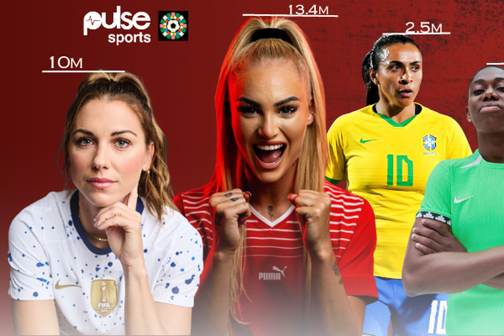 Alisha Lehmann and Nigeria's Asisat Oshoala lead beautiful female footballers heading to the FIFA Women's World Cup |Pulsesports.ng
