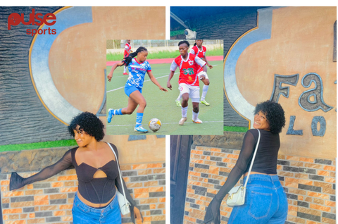 Peace Abbey: Nigeria Women’s League's most beautiful player' shut the internet with stunning photos