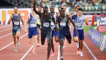 Wanyonyi, Arop to face off in historic pre-Olympic 800m clash