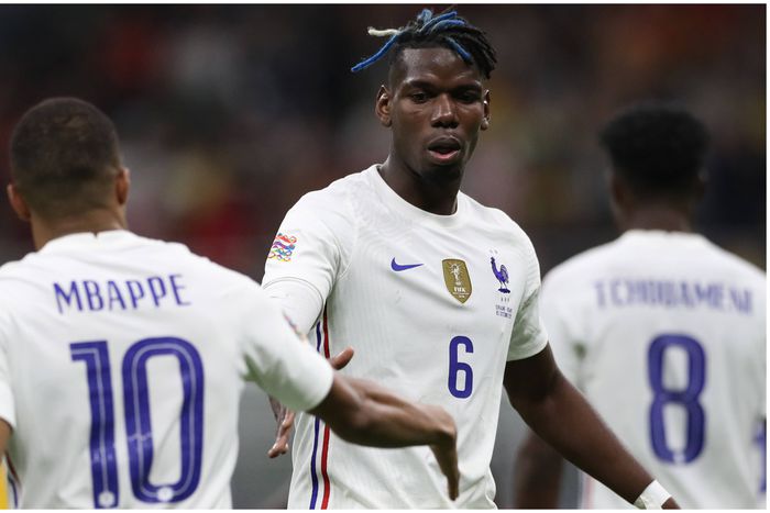 Kylian Mbappe appears to be missing Paul Pogba at the EURO 2024.