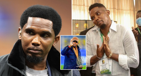 Samuel Eto'o: CAF slaps FECAFOOT chairman with ₦300 MILLION fine after absorbing him of match-fixing allegations