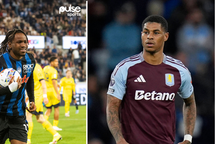 Ademola Lookman and Marcus Rashford || Image credit: Imago
