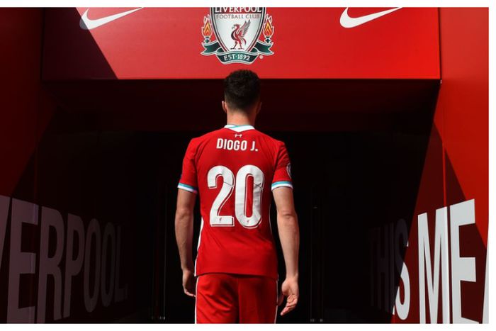 Liverpool retires Diogo Jota's number 20
