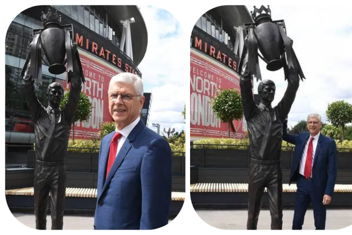 Arsene Wenger statue at the Emirate stadium - Photo Credit || Arsenal website