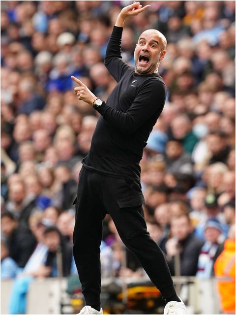 Man City boss, Pep Guardiola.