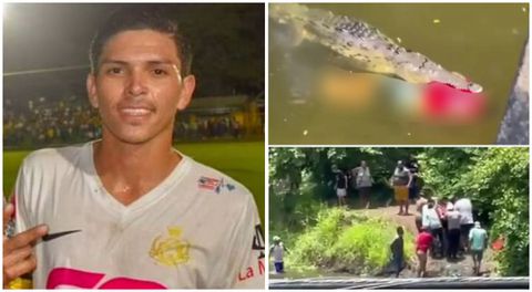 Tragedy as Crocodile eats footballer who went swimming