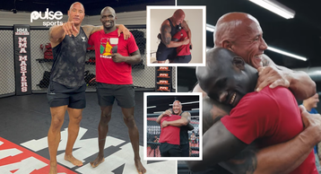 Themba Gorimbo: WWE legend 'The Rock' surprises homeless Zimbabwean UFC fighter who went from $7 to $7000 and donated all to his village