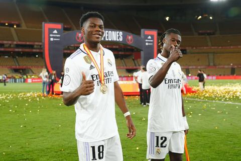 Aurelien Tchouameni and Eduardo Camavinga have emerged as targets for PSG | Imago